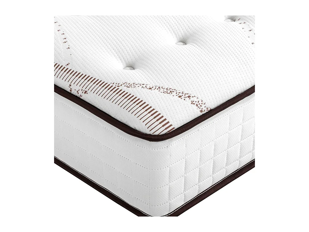 Matelas Repere + sommier SR15 - 90x200 - Ressorts - Hauteur 26 cm - Soutien ferme