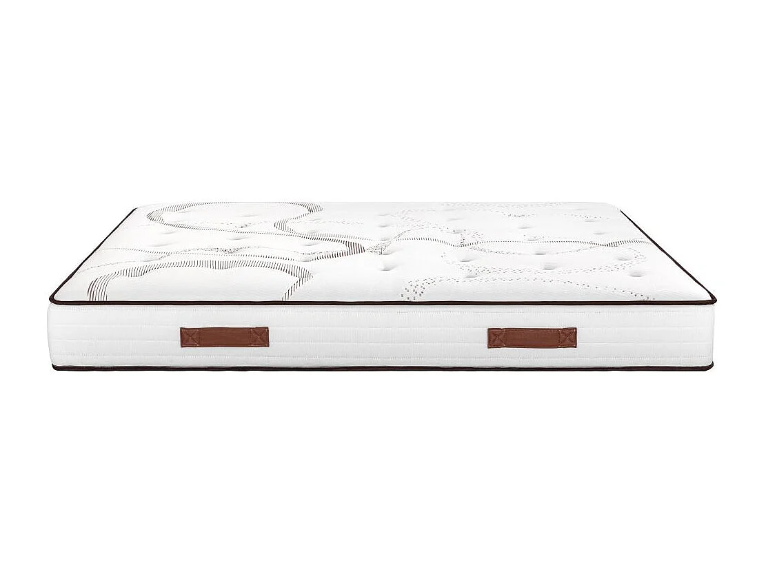 Matelas Repere + sommier SR15 - 2x90x200 - Ressorts - Hauteur 26 cm - Soutien ferme