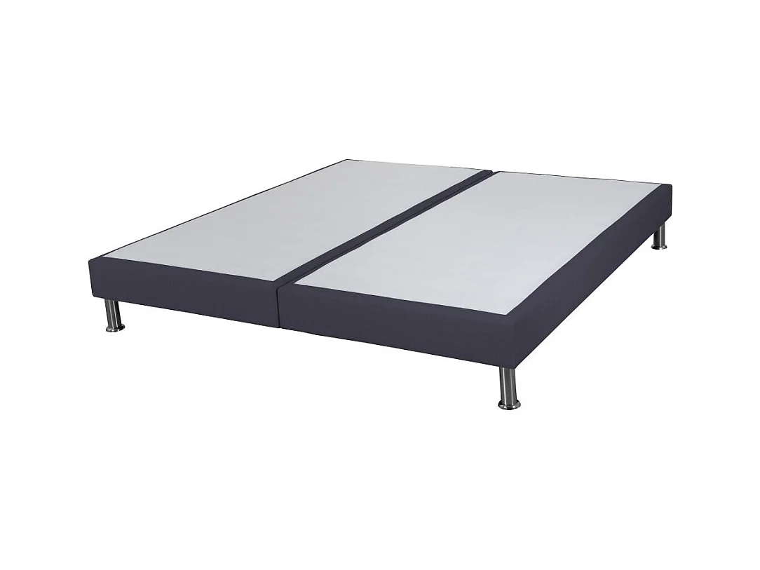 Matelas Maryland + sommier SR15 - 2x90x190 - Ressorts - Hauteur 25 cm - Soutien ferme