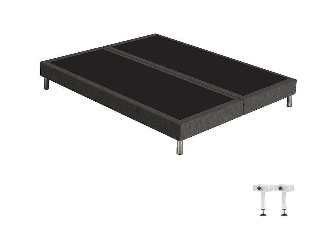 Matelas Rugby + sommier SR15 - 180x200 - Ressorts - Hauteur 29 cm - Ferme