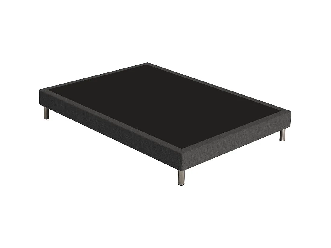 Matelas Black + sommier SR15 - 160x200 - Ressorts - Hauteur 26 cm - Très ferme