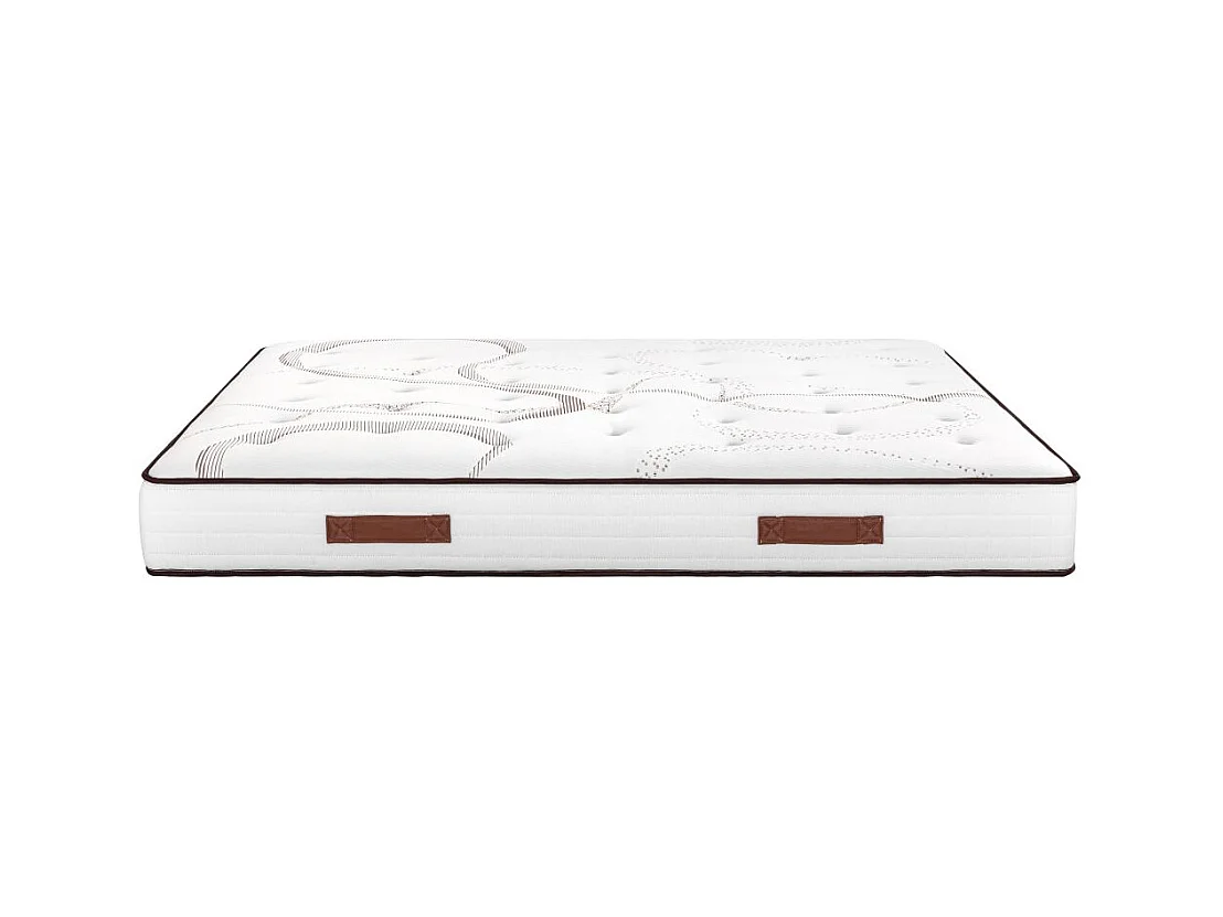 Matelas Repere + sommier SR15 - 2x90x190 - Ressorts - Hauteur 26 cm - Soutien ferme