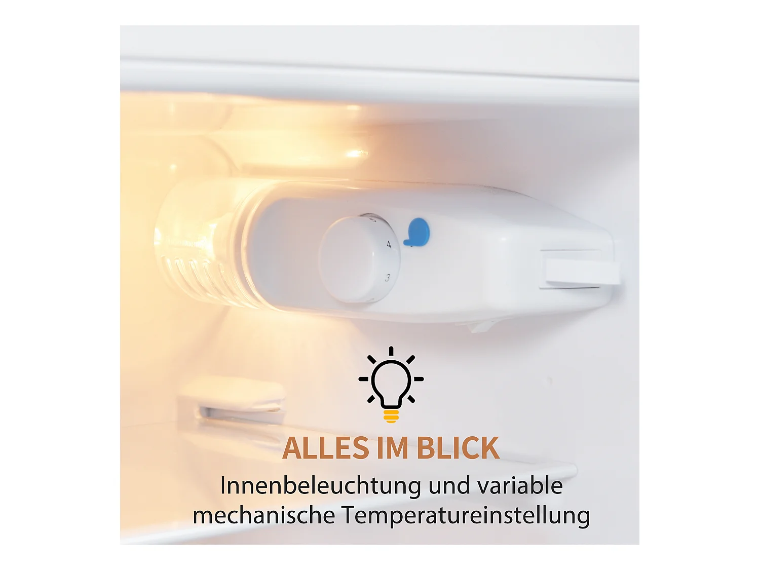 Mininevera retro, 92 L en total, congelador de 28 L, refrigerador de 64 L, clase energética D, LED, diseño moderno, color negro (105,5 x 41 x 45,5 cm)