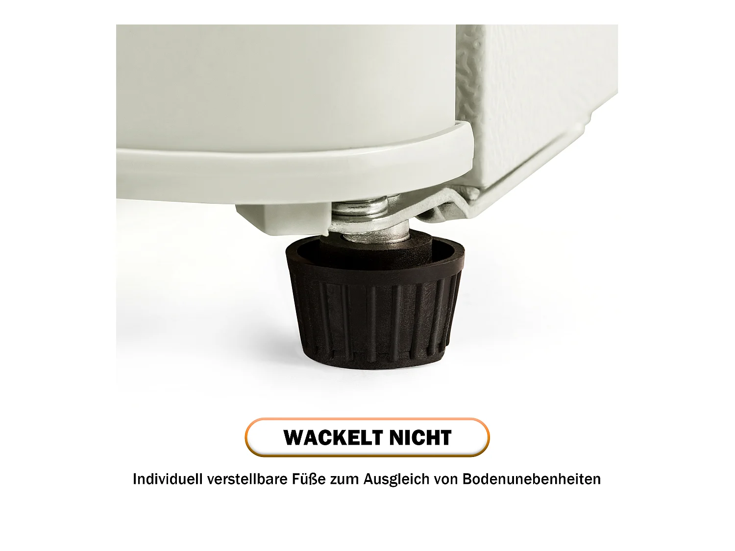 Mini Réfrigérateur Double Porte, 60L Total, 22L Congélateur, 38L Réfrigérateur, Classe Énergie E, LED, R600a, Plastique, Blanc Crème (88.8x45.5x42.5cm)