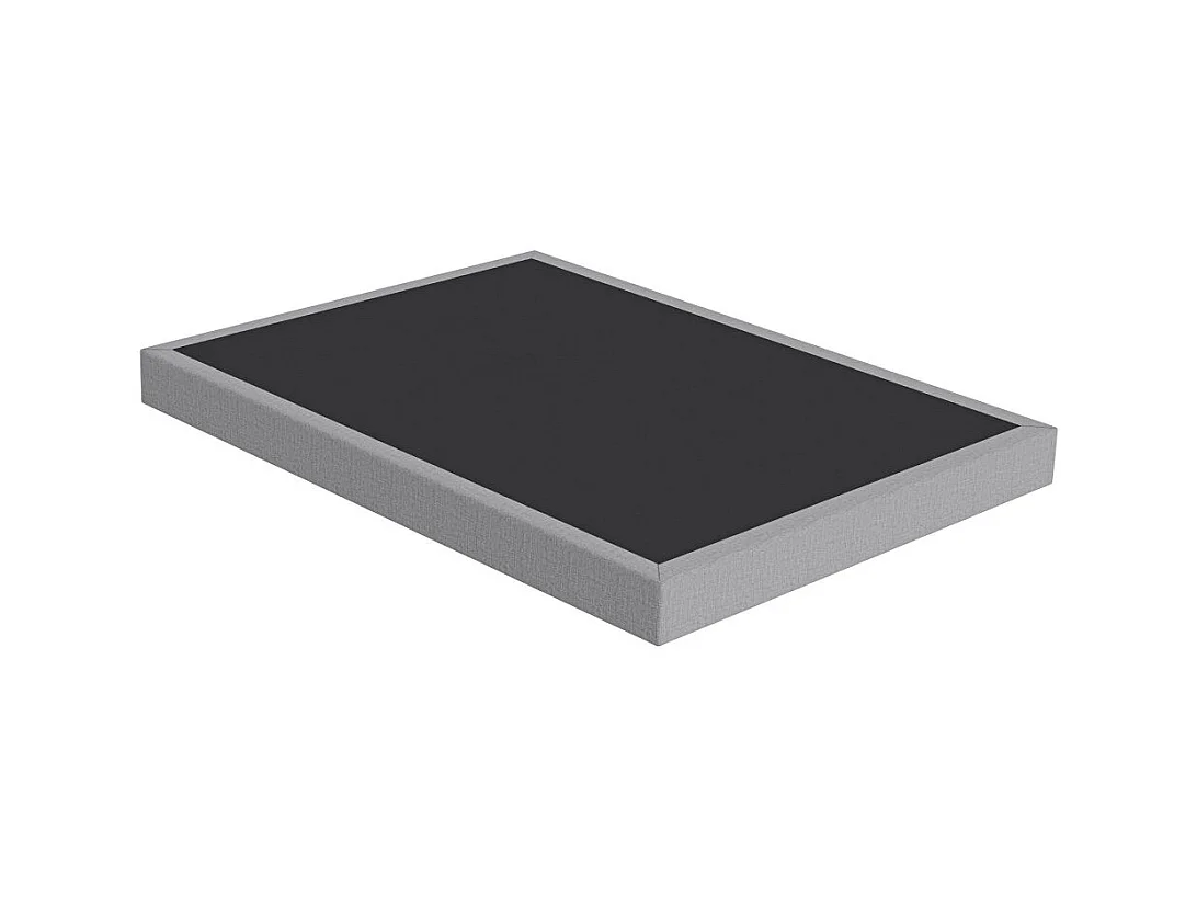 Sommier tapissier SR15 cobalt 160x200 Lattes bois massif - H.15 cm - Made in France