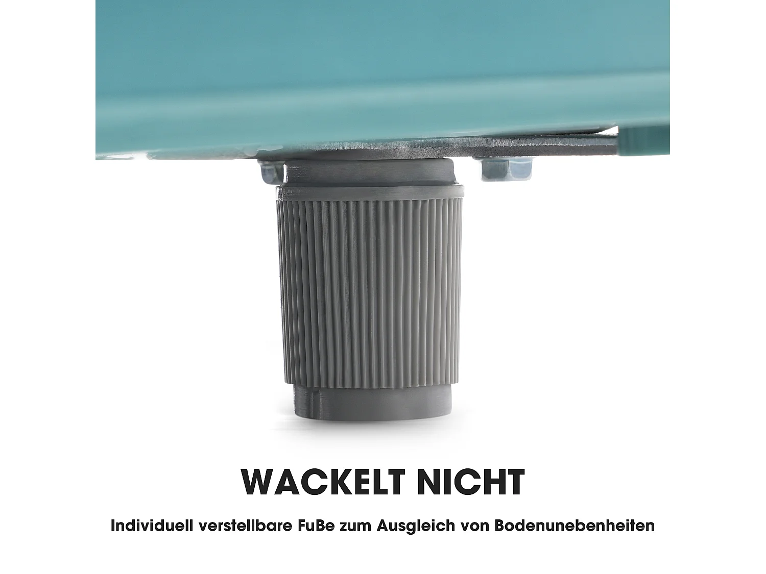 Minikoelkast Retro, 72 liter totaal, 21 liter congélateur, 51 liter koelkast, Energieklasse E, LED, Design Rétro, Cyaan (45x44x91cm)