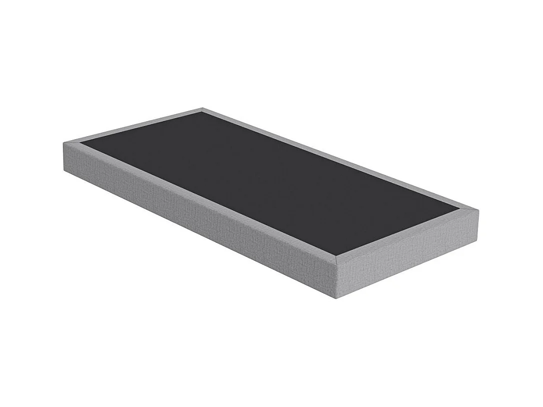 Sommier tapissier SR15 cobalt 80x200 Lattes bois massif - H.15 cm - Made in France