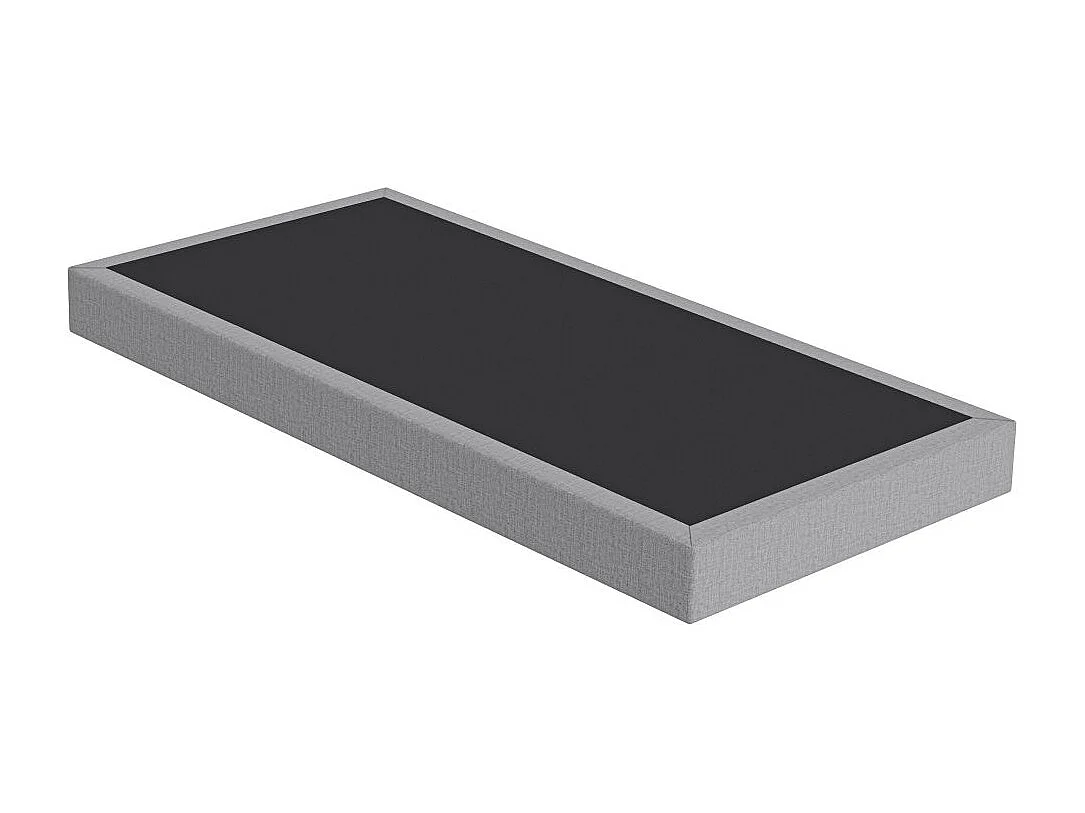 Sommier tapissier SR15 cobalt 80x200 Lattes bois massif - H.15 cm - Made in France