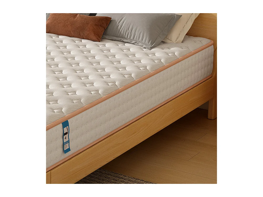 Lot de 2 Matelas en Mousse 90x190cm, Épaisseur 18cm, Conception de Ventilation 3D, Certificat Oeko-tex