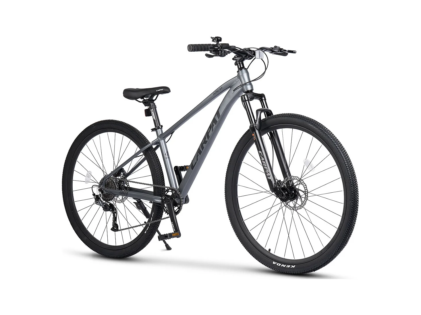 Mountain bike hardtail da 29 pollici con freni a disco idraulici, cambio Altus 1x9 velocità, forcella ammortizzata da 80 mm, telaio in alluminio, (146x76x20 cm)