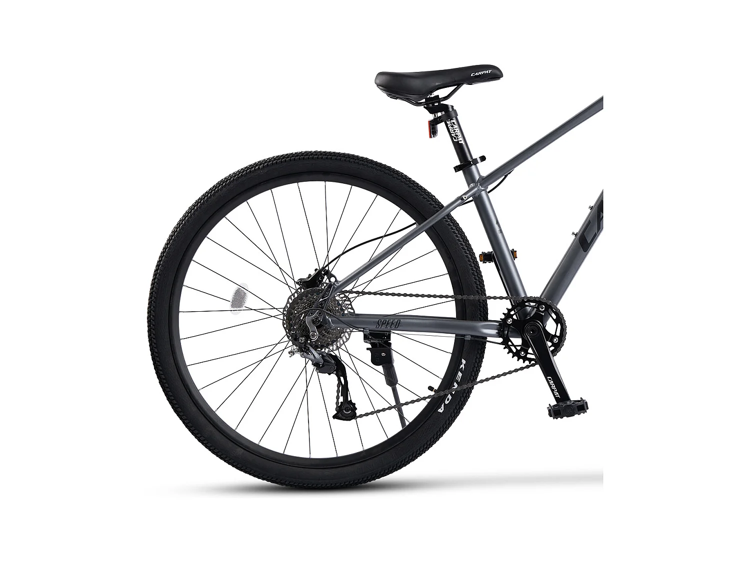 Mountain bike hardtail da 29 pollici con freni a disco idraulici, cambio Altus 1x9 velocità, forcella ammortizzata da 80 mm, telaio in alluminio, (146x76x20 cm)