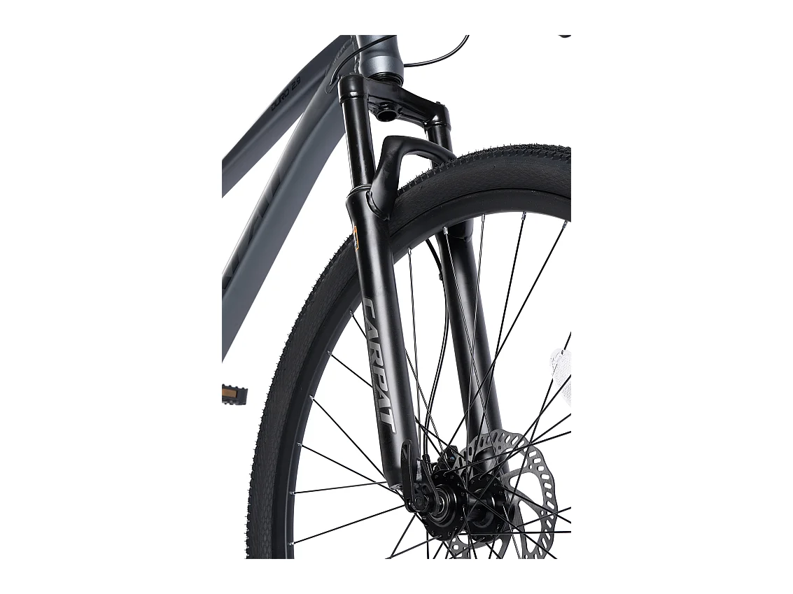VTT semi-rigide 29 pouces avec freins à disque hydrauliques, Altus 1x9 vitesses, fourche suspendue 80 mm, cadre en aluminium, (146x76x20 cm)
