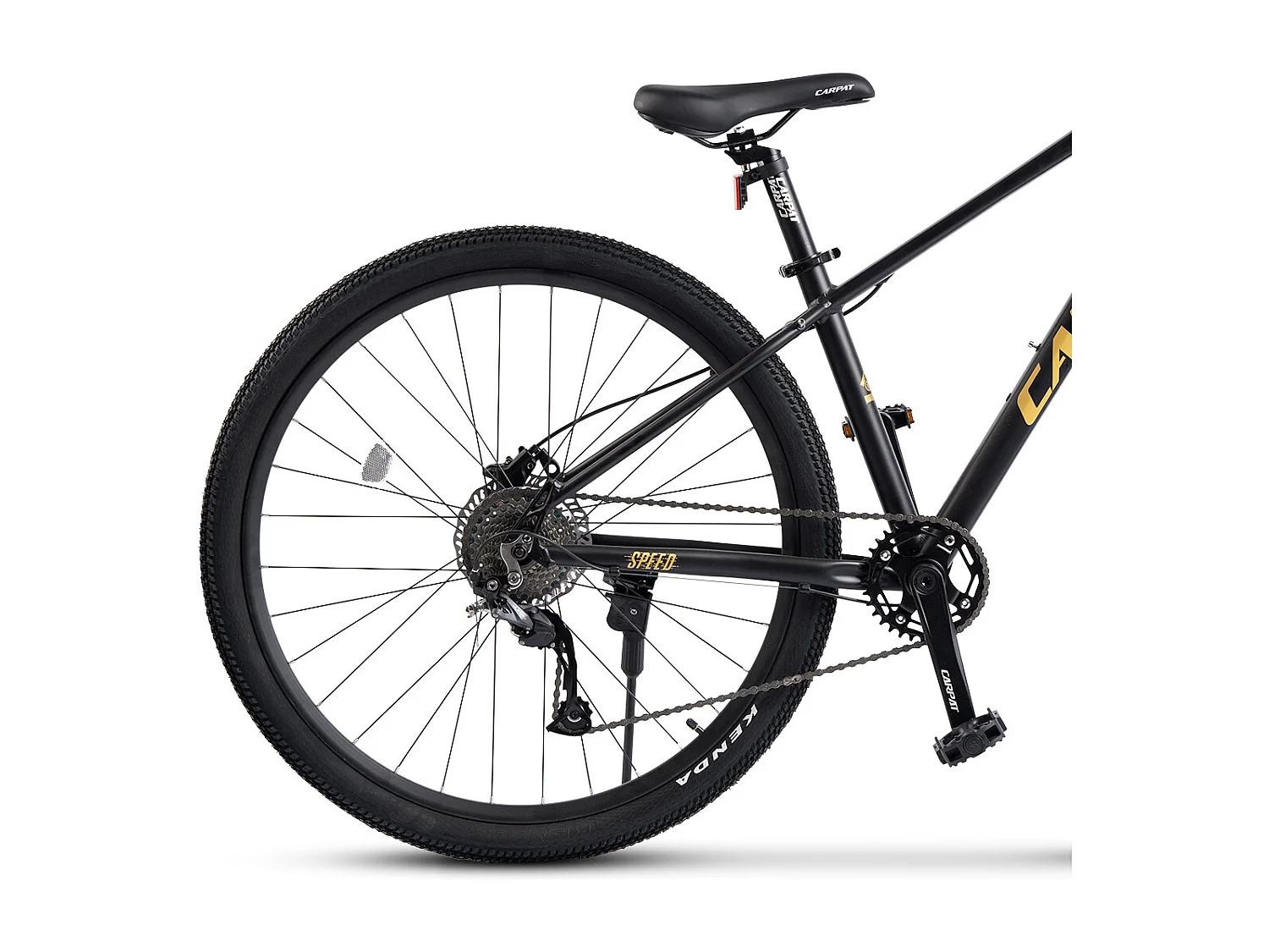 VTT semi-rigide 29 pouces, Altus 1x9 vitesses, freins à disque hydrauliques, fourche à suspension 80 mm, cadre en aluminium (146x76x20 cm)