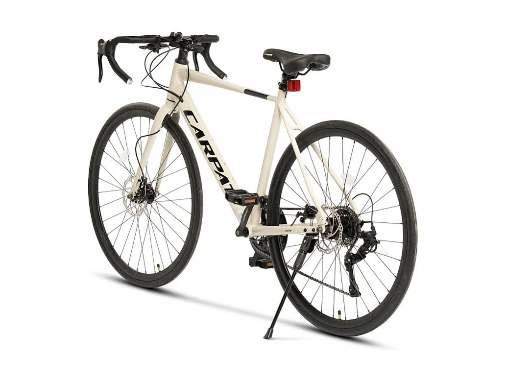 Stadsfiets 6061 aluminium frame, LTW-00 14-speed transmissie, mechanische schijfremmen, lichtgewicht constructie (13,2 kg) (140 x 71 x 20 cm)