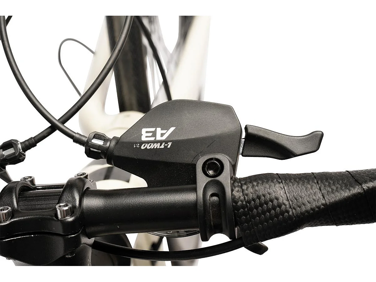 Vélo de ville cadre en aluminium 6061, transmission LTW-00 14 vitesses, freins à disque mécaniques, construction légère (13,2 kg) (140 x 71 x 20 cm)