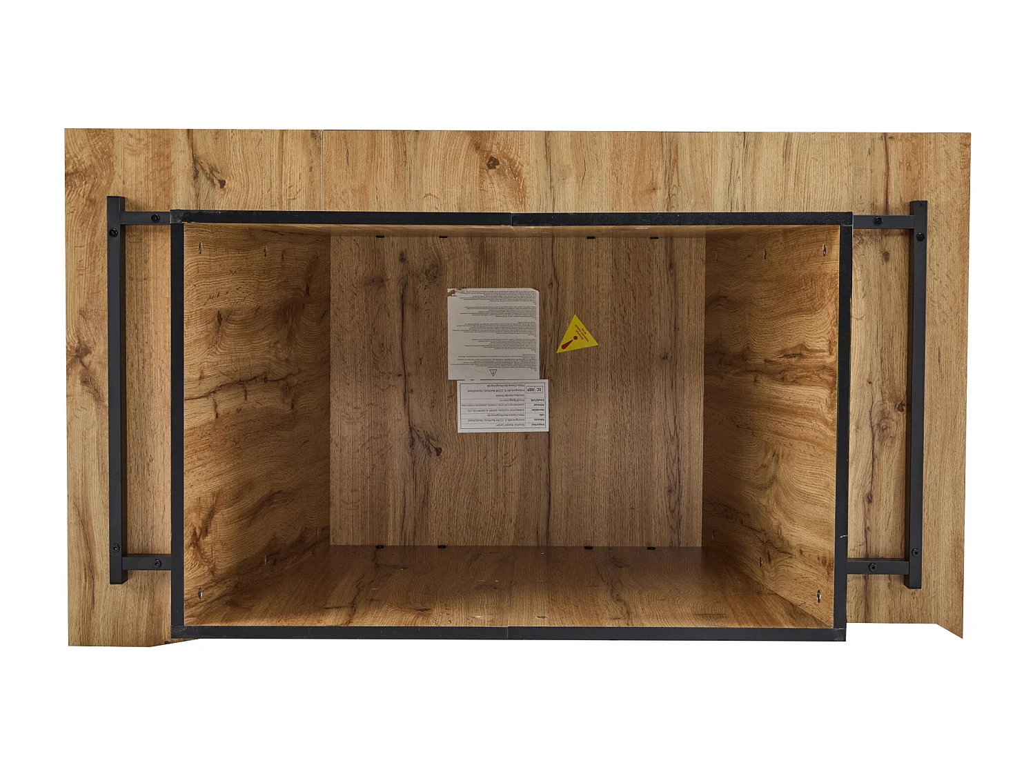 URBAN MEUBLE Table de salle à manger effet bois pour 4-6 personnes 138,5*80*75cm