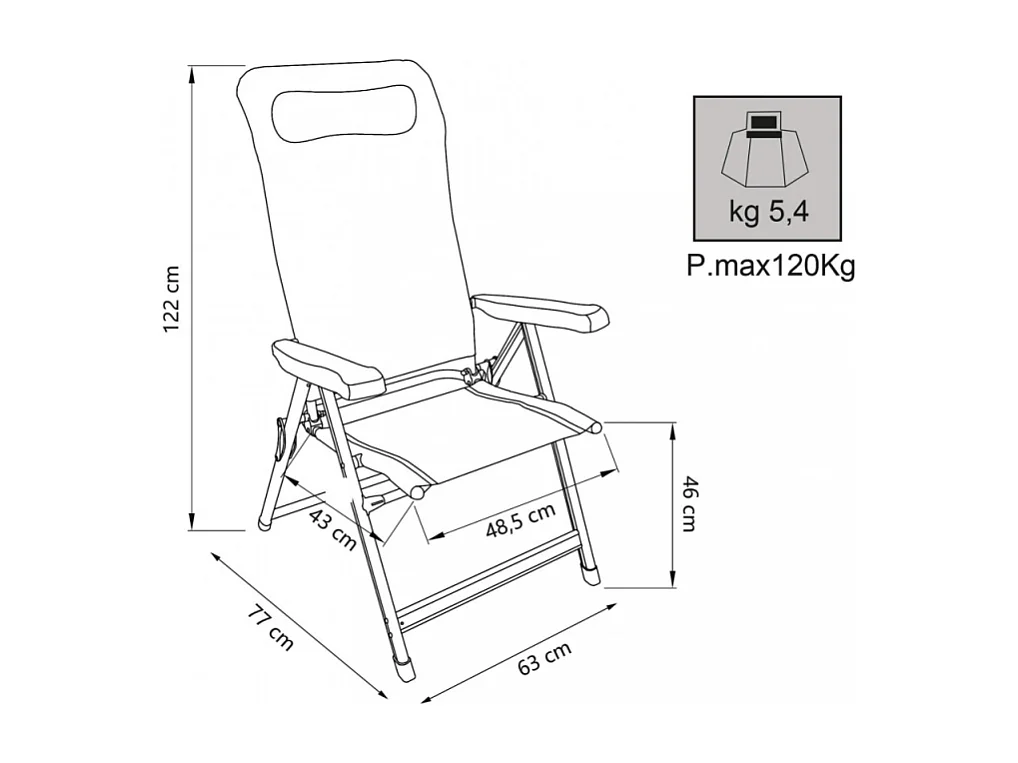 POLTRONA ISCHIA TEXTILENE