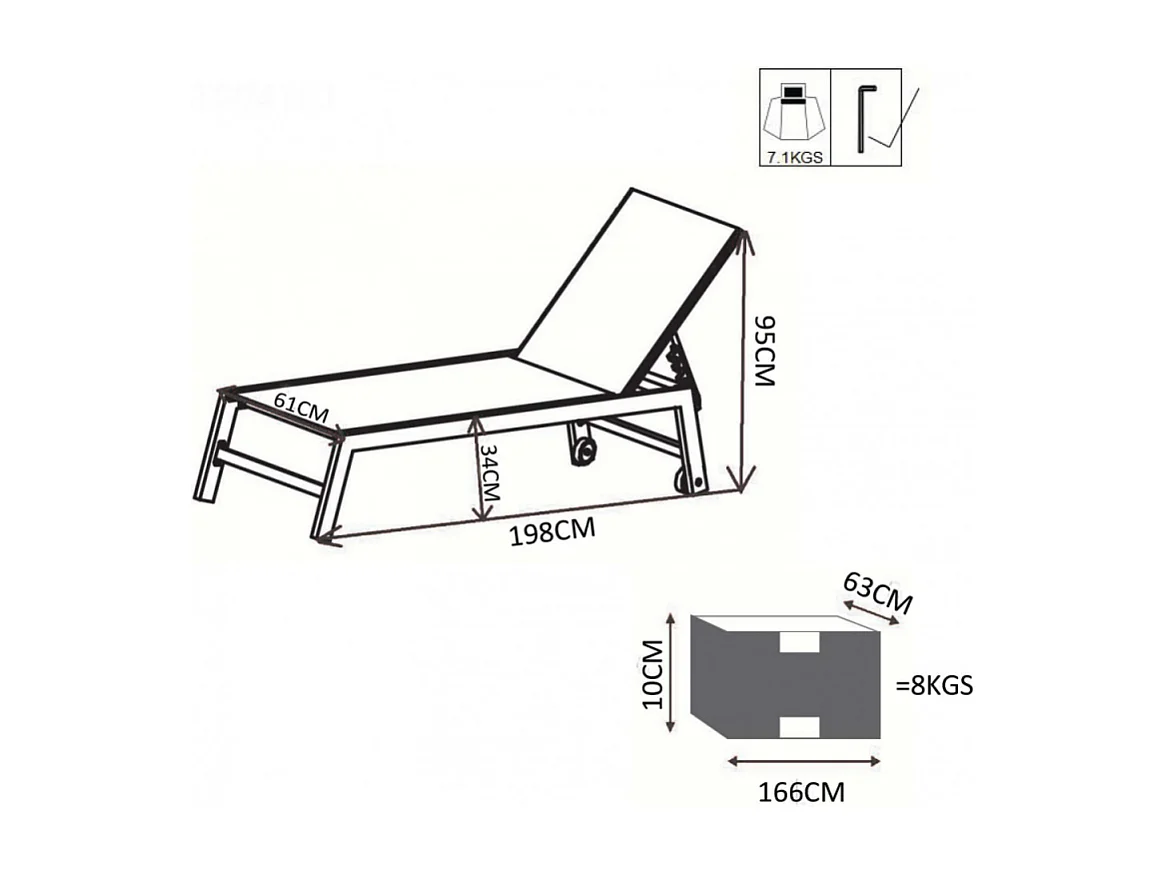 LETTINO FORMENTERA IMPILABILE