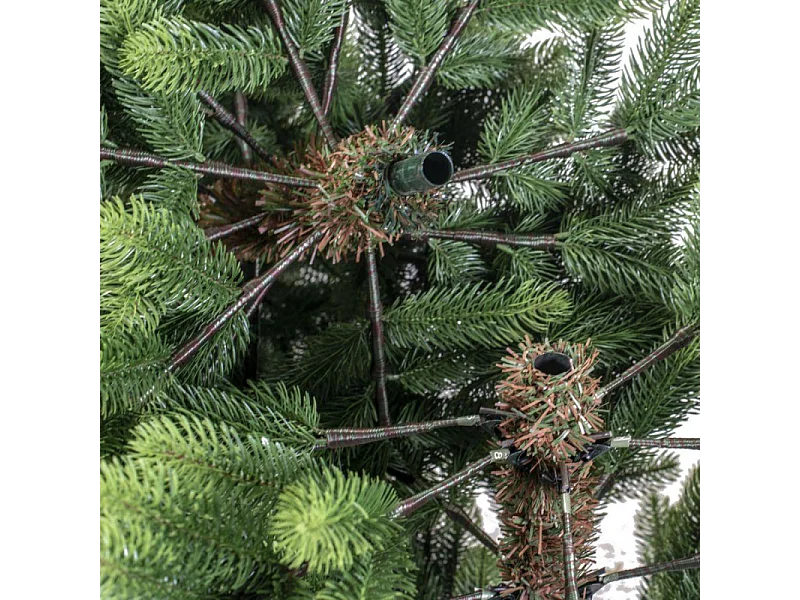 Albero monte amiata slim verde cmø29h150 con 344 rami