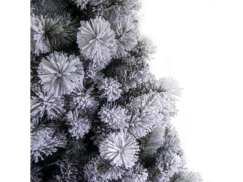 Albero Gennargentu innevato verde 781 rami cm ø118h180