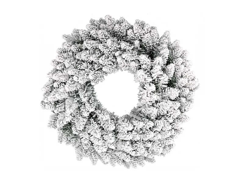 Coroncina monte bonifato innevata cm ø30