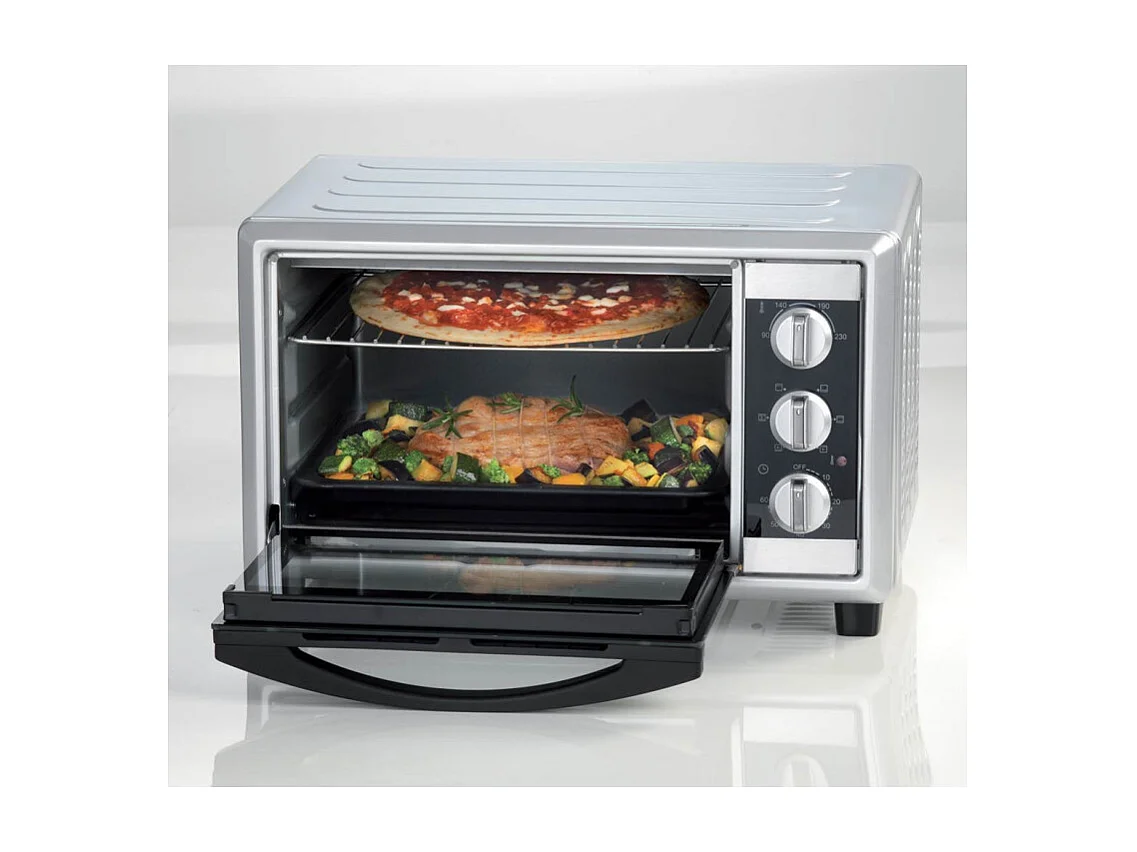 Four électrique Ariete 985/1 30 L Noir Argent Grill 1500 W