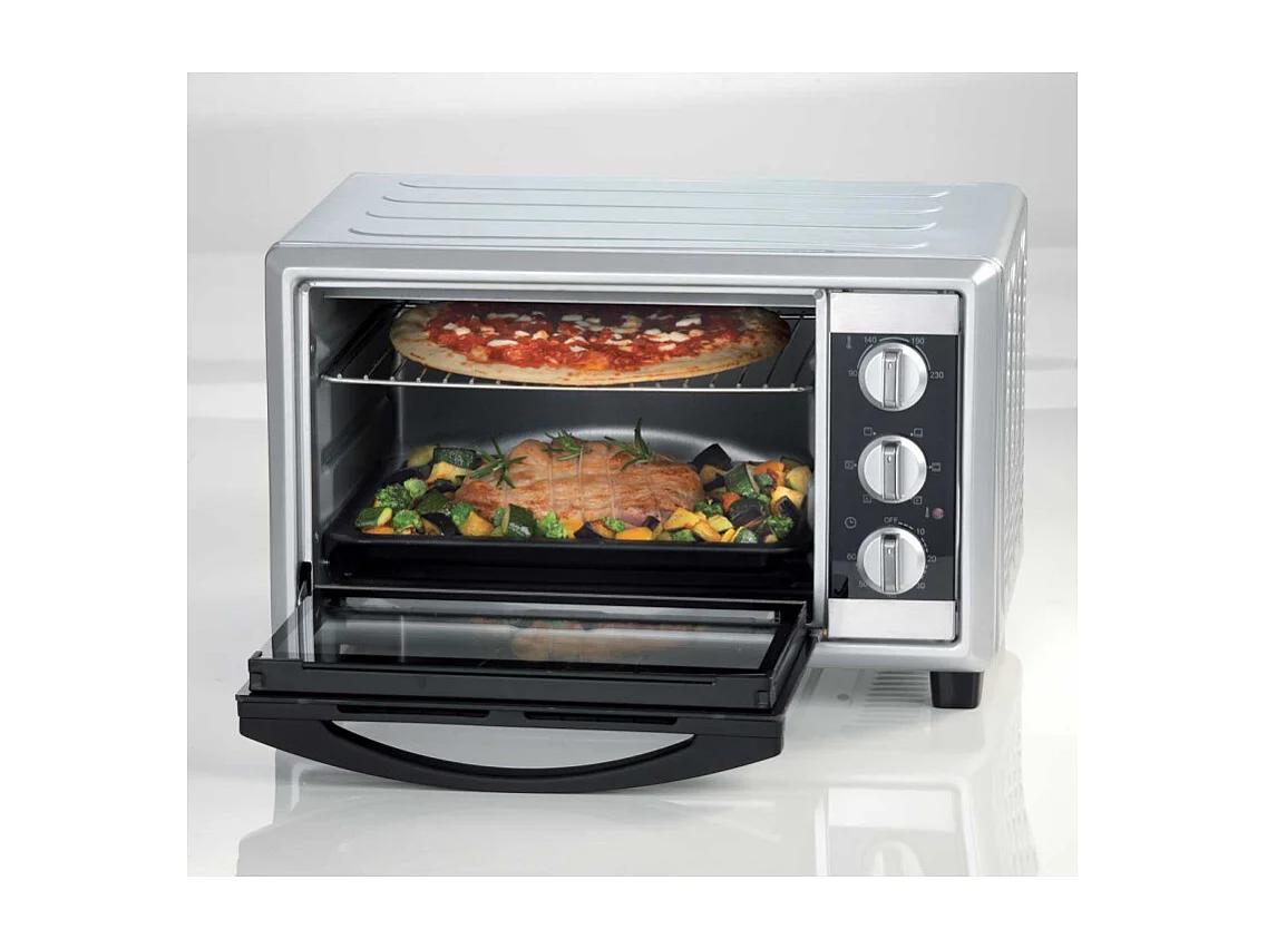 Four électrique Ariete 984 25 L Noir Argent Grill 1500 W