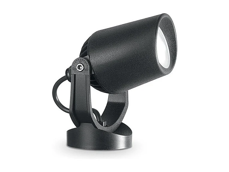 Piantana Moderna Da Esterno Elio Materie Plastiche Nero 1 Luce Gu10