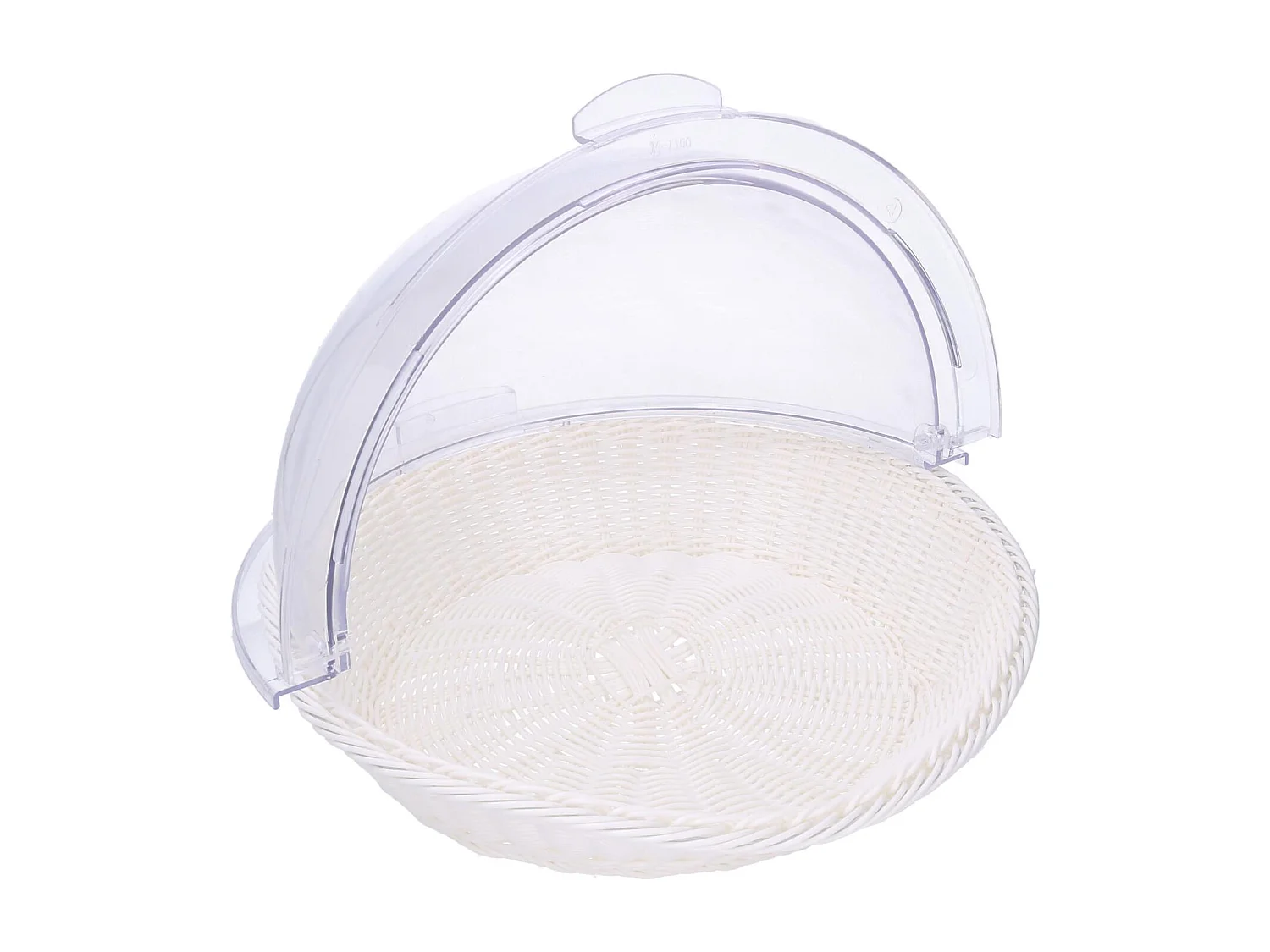 Cesta portapane con cupola tondo cm ø41,5h26