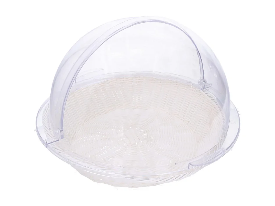 Cesta portapane con cupola tondo cm ø41,5h26