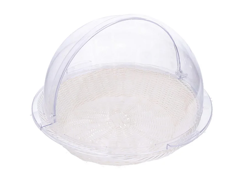 Cesta portapane con cupola tondo cm ø41,5h26