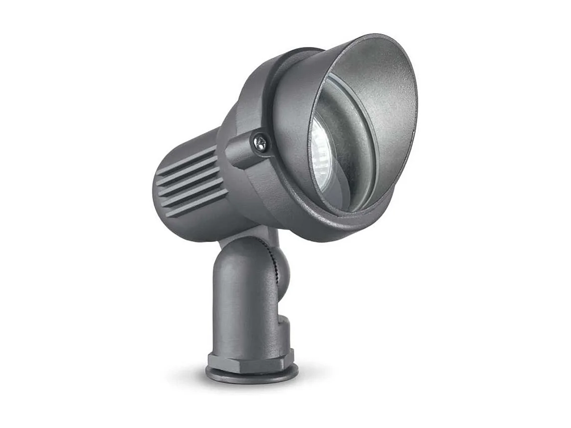 Piantana Moderna Da Esterno Terra Alluminio Antracite 1 Luce Gu10