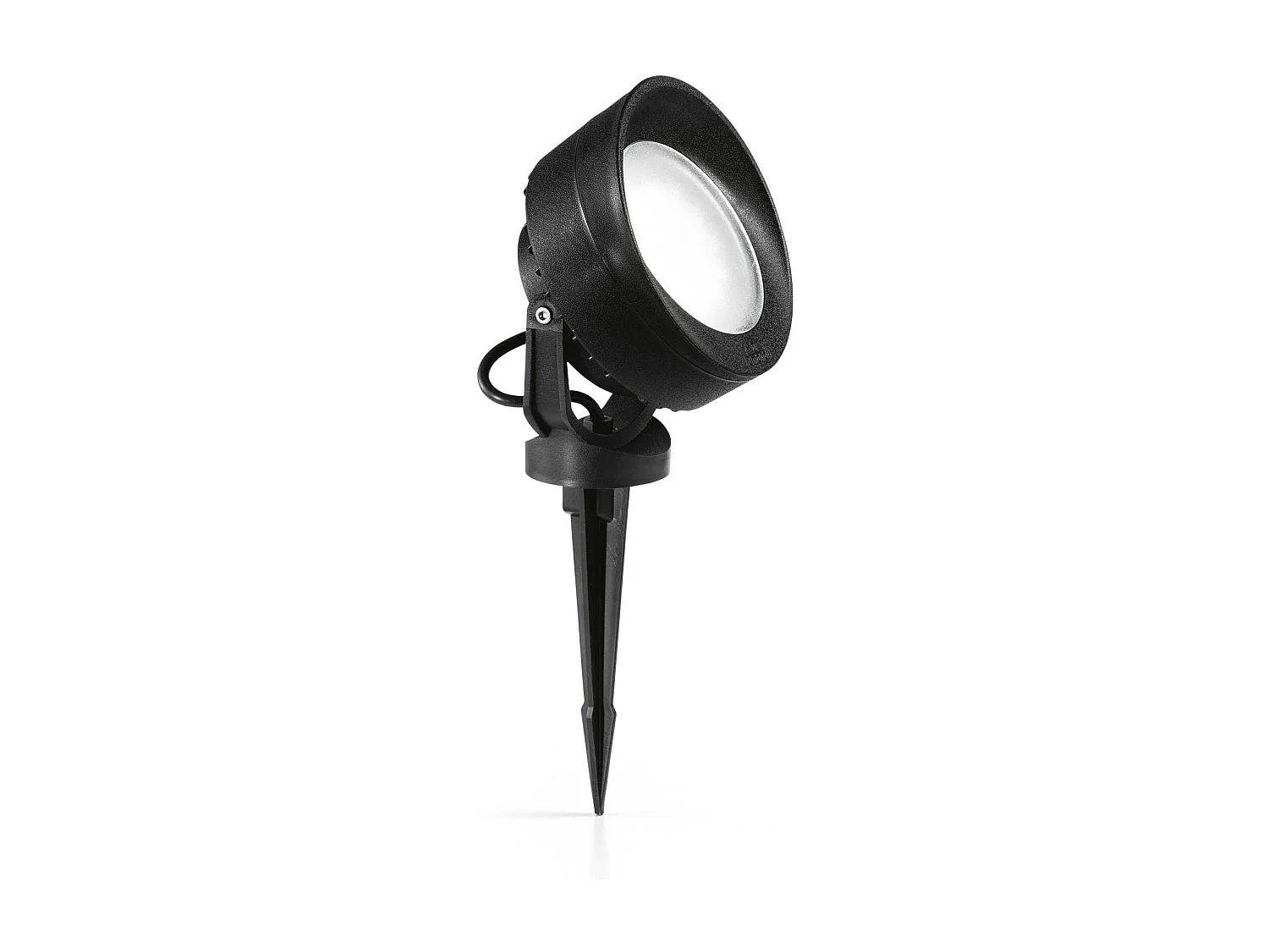 Piantana Moderna Da Esterno Litio Materie Plastiche Nero 1 Luce Gx53