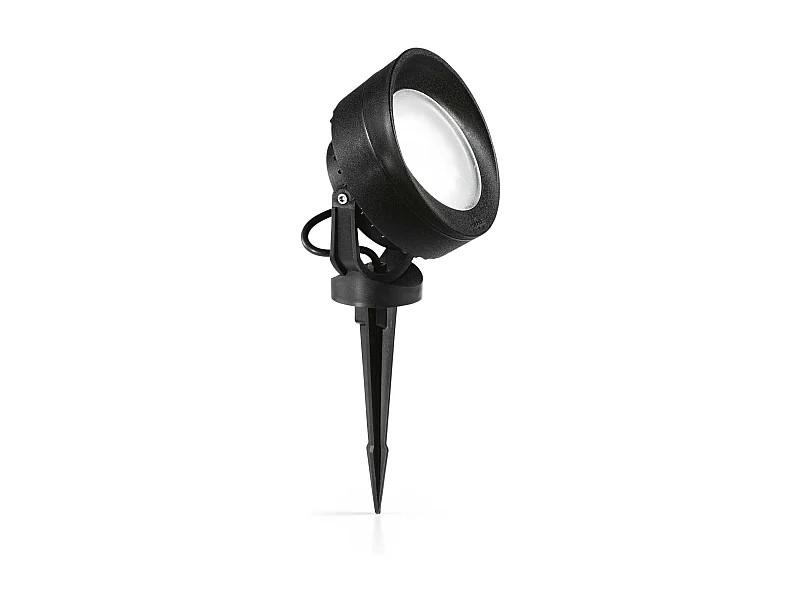 Piantana Moderna Da Esterno Litio Materie Plastiche Nero 1 Luce Gx53