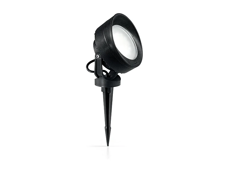 Piantana Moderna Da Esterno Litio Materie Plastiche Nero 1 Luce Gx53