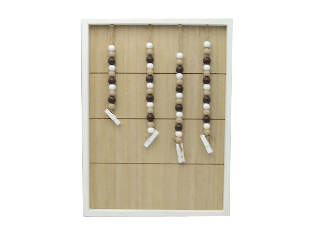 Portamemo lignum legno rettangolare cm 27x2,5h36