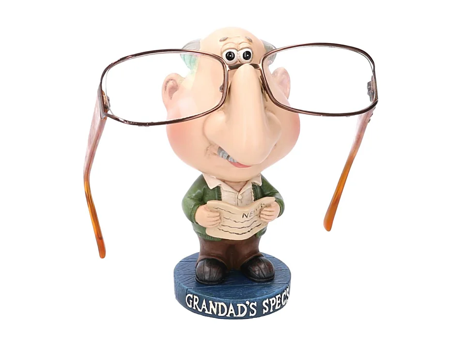 Portaocchiali resina donna con molla cm 7x7h13,9