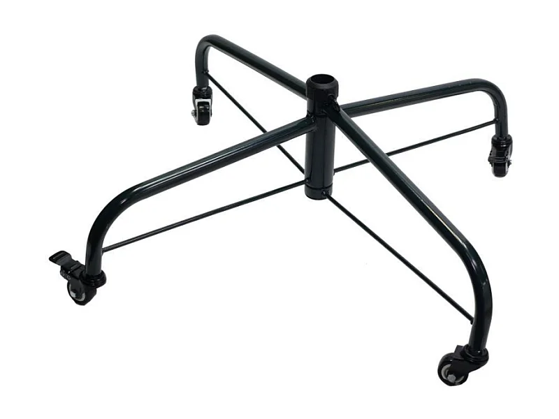 Base albero metallo con ruote cm 73