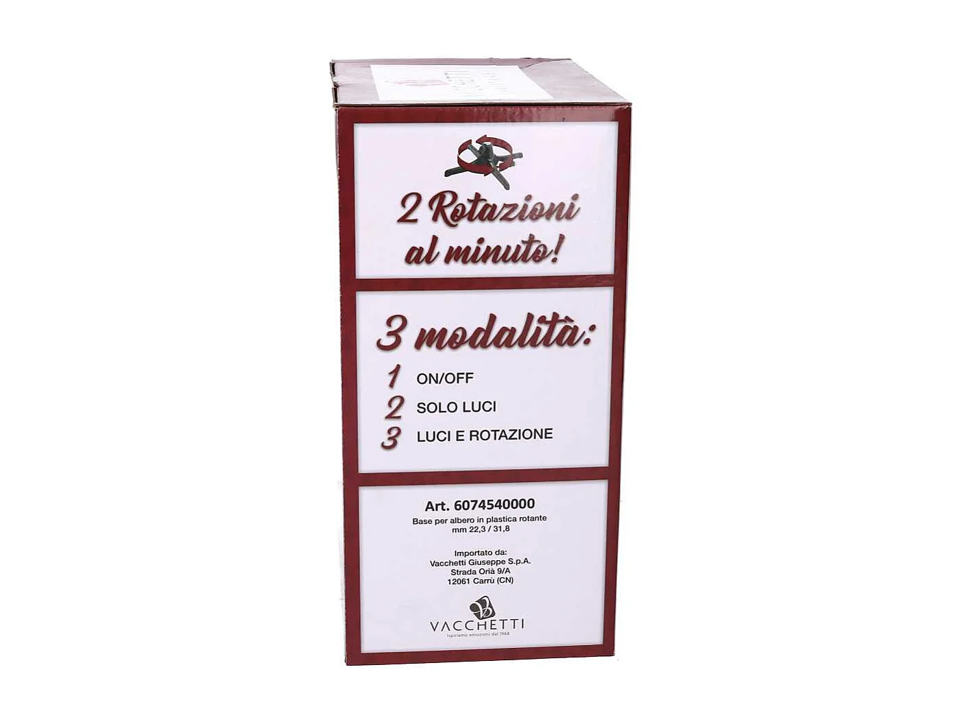 Base albero rotante mmø19/22,3/31,8