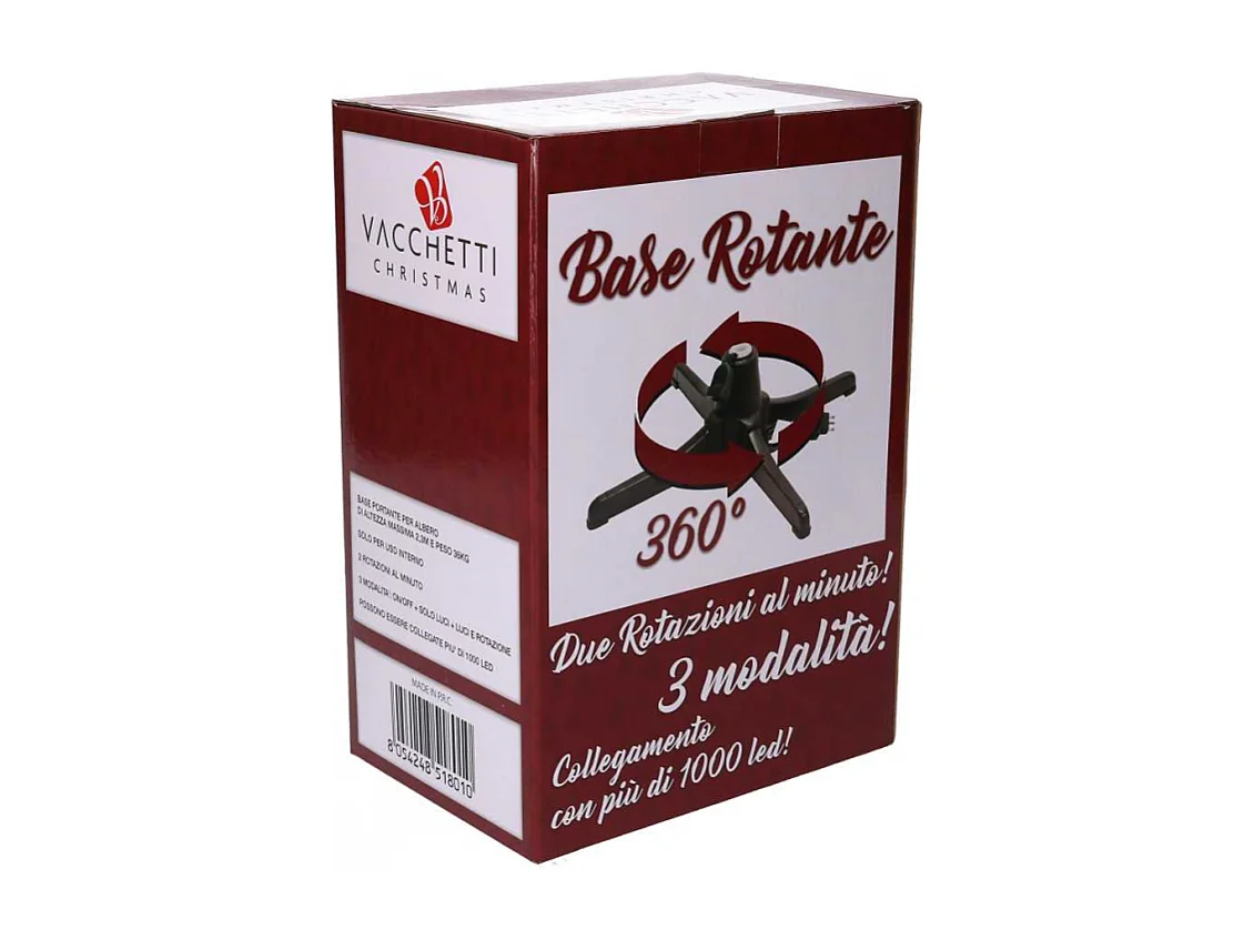 Base albero rotante mmø19/22,3/31,8