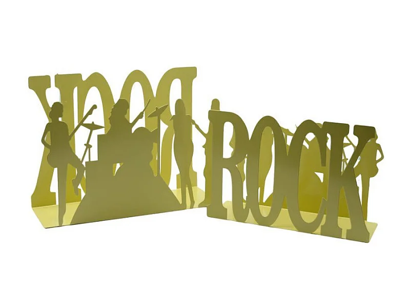 Portariviste metallo rock 1-2 crema cm 35x12h24