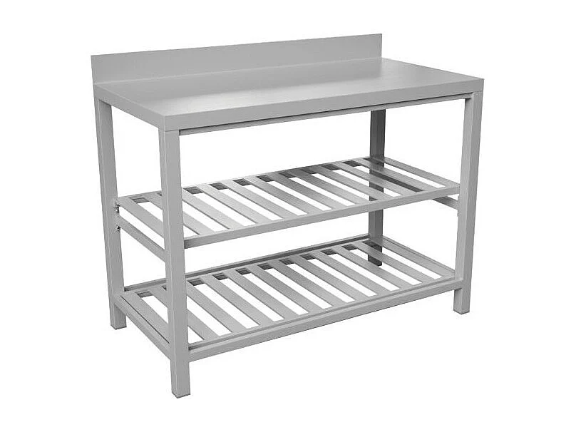 Modulo Cucina A Ripiani Aperti Da 120 X 60 Grigio Creta Moia