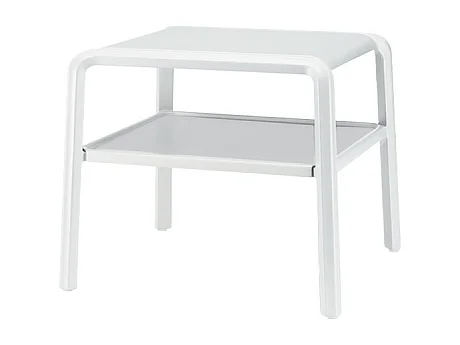 SET DUE TAVOLINI VELA TECNOPOLIMERO SCABDESIGN MADE IN ITALY - Lino 11