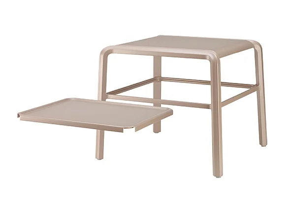 SET DUE TAVOLINI VELA TECNOPOLIMERO SCABDESIGN MADE IN ITALY - Lino 11