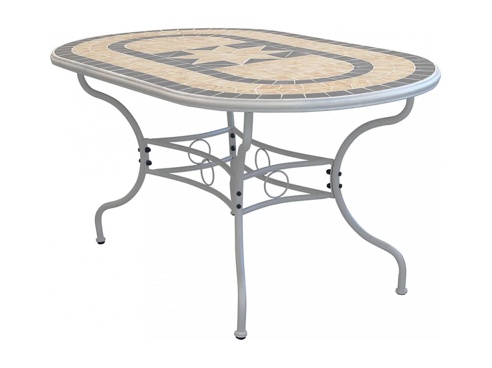 TAVOLO OVALE PERSE 160 X 90