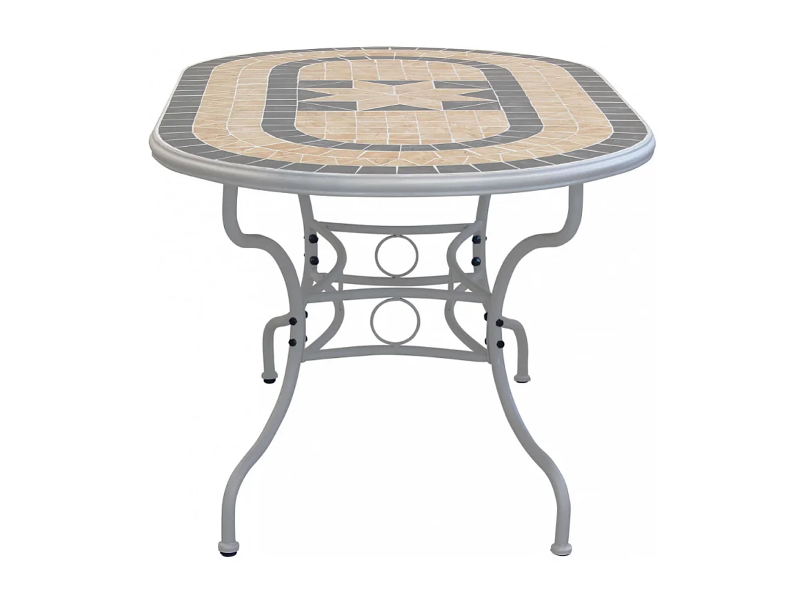 TAVOLO OVALE PERSE 160 X 90