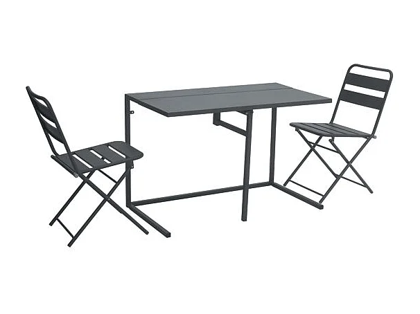 Set Balcone MOIA in ferro 100 x 50