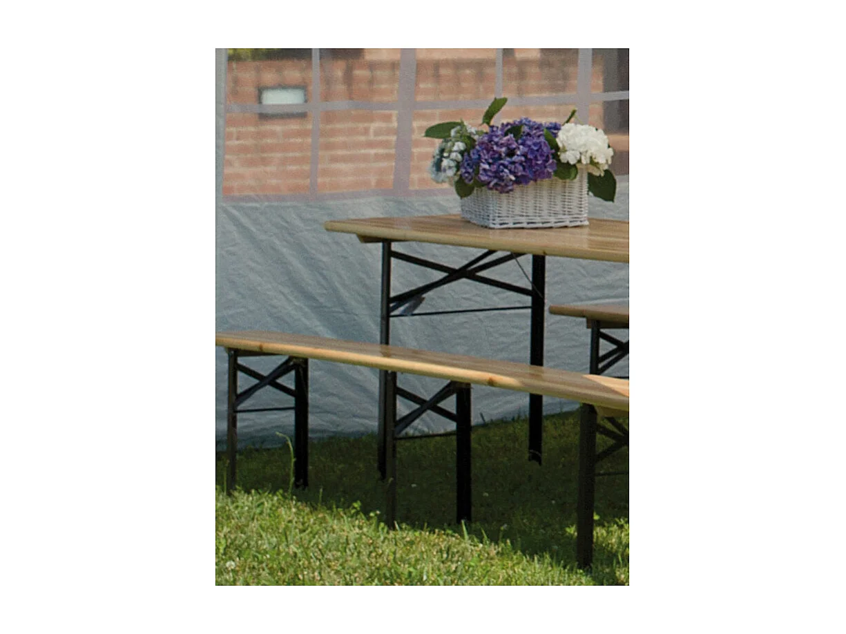 Tavolo Birreria MOIA da 220x80 cm