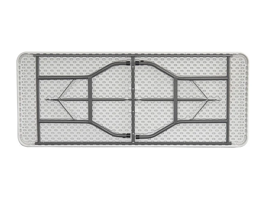TAVOLO CATERING con gambe pieghevoli 180x74 cm