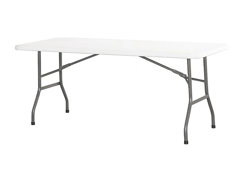 TAVOLO CATERING con gambe pieghevoli 180x74 cm